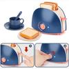 New Kids Play Kitchen Small Homes Appliances Simulation Electric Vacuum Cleaner Juicer Coffee Washing Machine Toys For Children