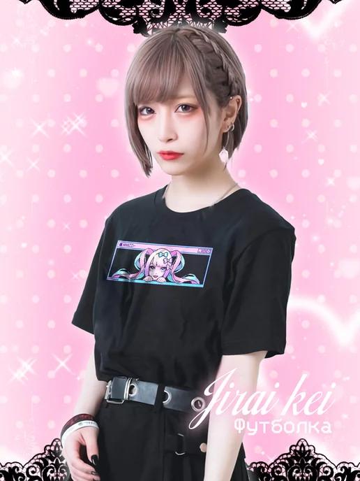 Jirai-kei style T-shirt 3XL