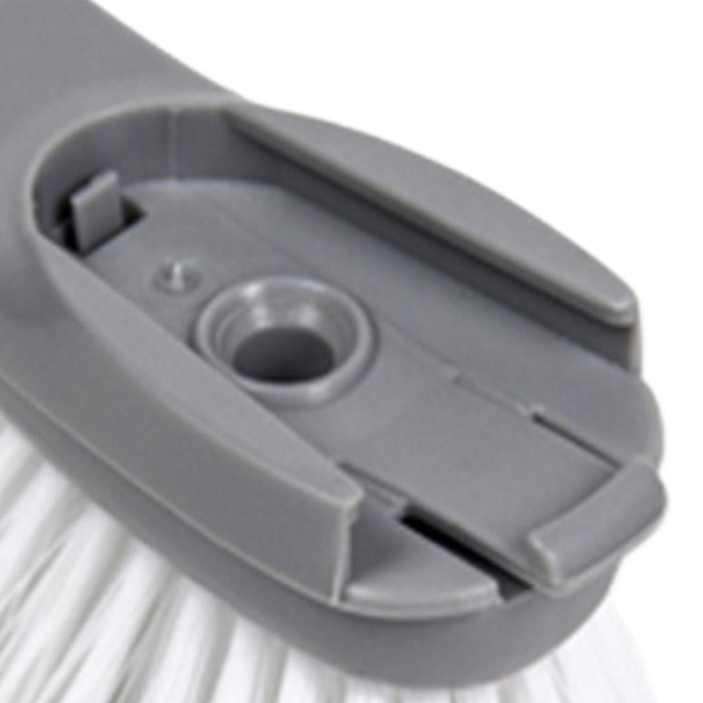 Dish Scrubber with Soap Dispenser with Optional Replaceable Brush Heads Brush Scrubber for Pot Pan Sink Cleaning Household