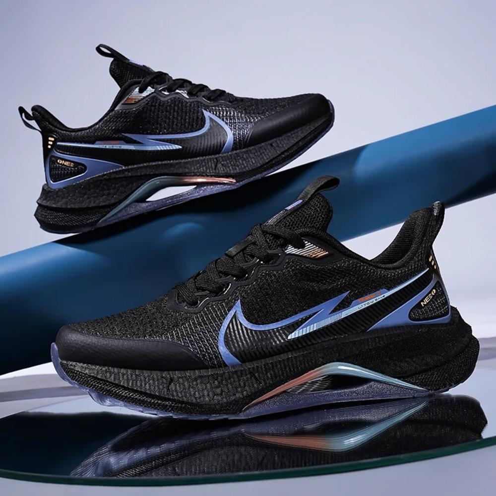 

2025Лето Дышащие Удобные Легкие Высококачественные Модные Амортизирующие Кроссовки Спортивная Пара Модные Кроссовки36-44 44 чёрный