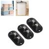12pcs   Caster Wheels Self Adhesive Double Bead Labor Saving Quietly Moving 360 Degree Rotation   Pulley for Kitchen Appliances Furniture