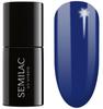 Lakier Hybrydowy Do Paznokci Granatowy #308 Semilac Festive Blue 7ml