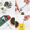 Retractable Design Tea Infuser Filter 304 Stainless Steel Ball & Pipe Shape Tea Strainer Kitchen Tea Brewing Accessory