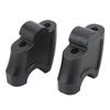 2 ST Styhöjare CNC Aluminiumlegering Ersättning för Benelli TRK502X 502C TNT250 TNT300 Svart