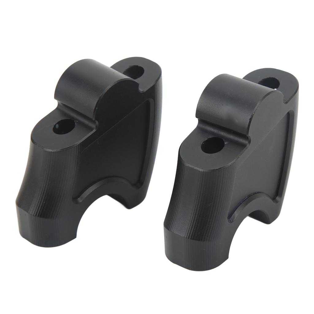 2 ST Styhöjare CNC Aluminiumlegering Ersättning för Benelli TRK502X 502C TNT250 TNT300 Svart