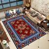 Flower Patterned Area Rug, Washable Floor Mat, for Living Room/ Bedroom/ Kitchen/ Patio/ Dining Room, Stylish Home Decor Large Area Rug