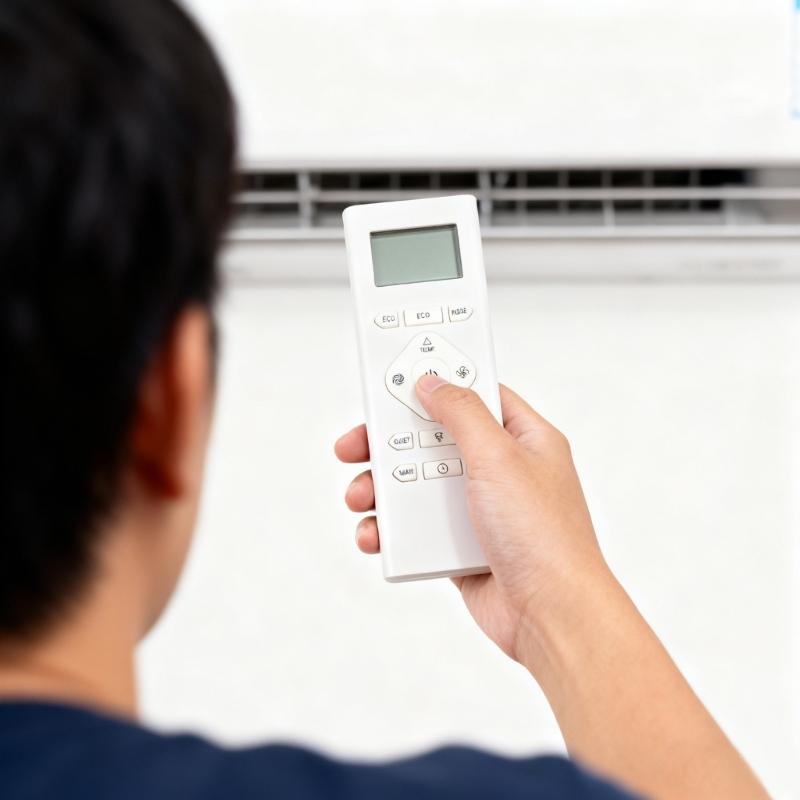Ergonomic Air Conditioning Remote Controller Durability ABS Construction Long Ranges