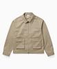 Washed Trucker Jacket Khaki