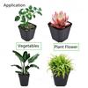 4'' Square Seedling Pots Nursery Seeds Starting Plants Cuttings Plastic 100 PCS