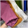 Women's Summer High-Waist Cotton Cropped Pants - Slimming, Harajuku Style, Plus Size, Elastic Waist, Lightweight Casual Wear