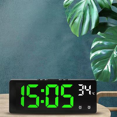 Creative Multi-functional Electronic Clock Simple Large Screen Clock Multi-set Alarm Clock Student Clock 6631