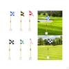 Golf Putting Green Flag and Hole Cup Set Gifts Flagpoles for Home Driving
