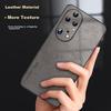 Huawei P50 Pro Phone Case, Shockproof, Full Lens Protection, Soft, Simple Luxury Outer Case, WoAnd Leather Case, Black