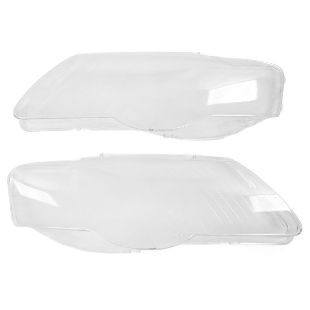 1 Pair Headlight Lens Cover 3C0 941 005 Car Headlamp Shell Replacement for Magotan B6 R36 2005‑2011