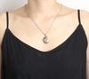 Oriental Vibrations Rabbit Moon Silver Pendant Top
