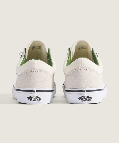 Vans Old Skool Star - Marshmallow:Green VN000D6WBOM1 [Shipped from Korea] 100% Authentic