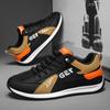Men's Trendy Korean Outdoor Sports Shoes - Low-Top, Thick-Soled, Fashionable & Casual Running Shoes