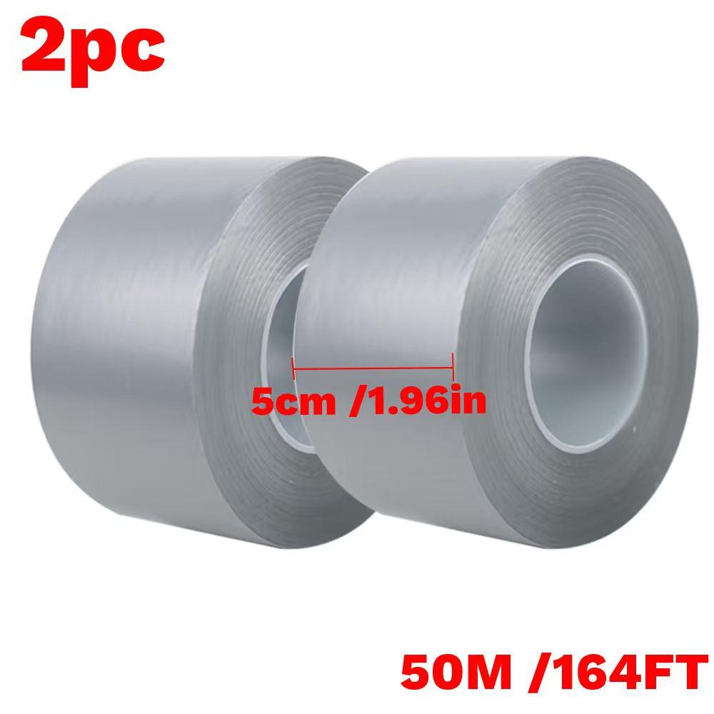 Window Insulation for Winter Weather Sealing Tape Residue Free Clear Window Draft Isolation Sealing Film Tape for Doors Windows