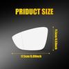 Driver LH Side Heated Mirror Glass Fit For VW CC 2009-2017 & Passat Eos Models