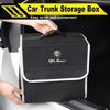 Auto Kofferraum Aufbewahrungsbox Organizer Faltbarer Staucontainer Tasche Für Alfa Romeo 159 Giulietta Giulia 147 Mito 156 166 GT Stelvio