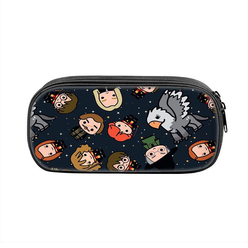 Harry Potter School Stationery Bag With Nylon Material For Students And Gift Use