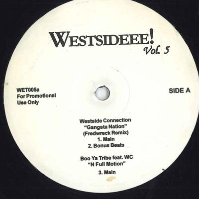 Disc de 12 inch VARIOUS - Westsideee! Vol.5 WET005 NONE 2005 Rap & Hip-Hop/R&B Folosit