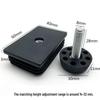 M8 Adjustable Table Leg Foot Pad with Height Adjustment Screw