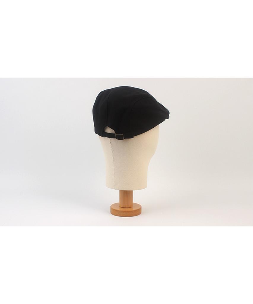 Simple Linen Black Hunting Cap Beret