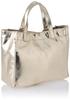 Soft Metallic Shopper Tote S