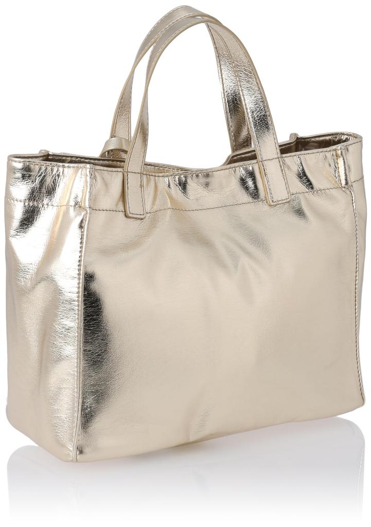 Soft Metallic Shopper Tote S