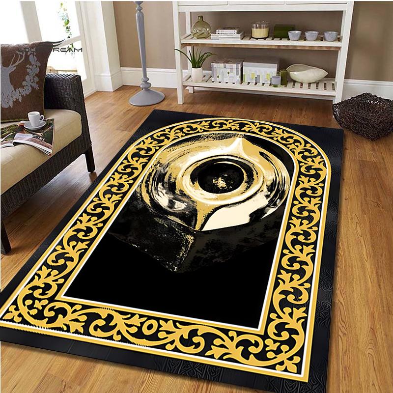 Muslim Prayer Non-slip Carpet Room Mat Square Kitchen Bathroom Floor Muslim Carpet Mat Bedroom living room IslamC Prayer Carpet