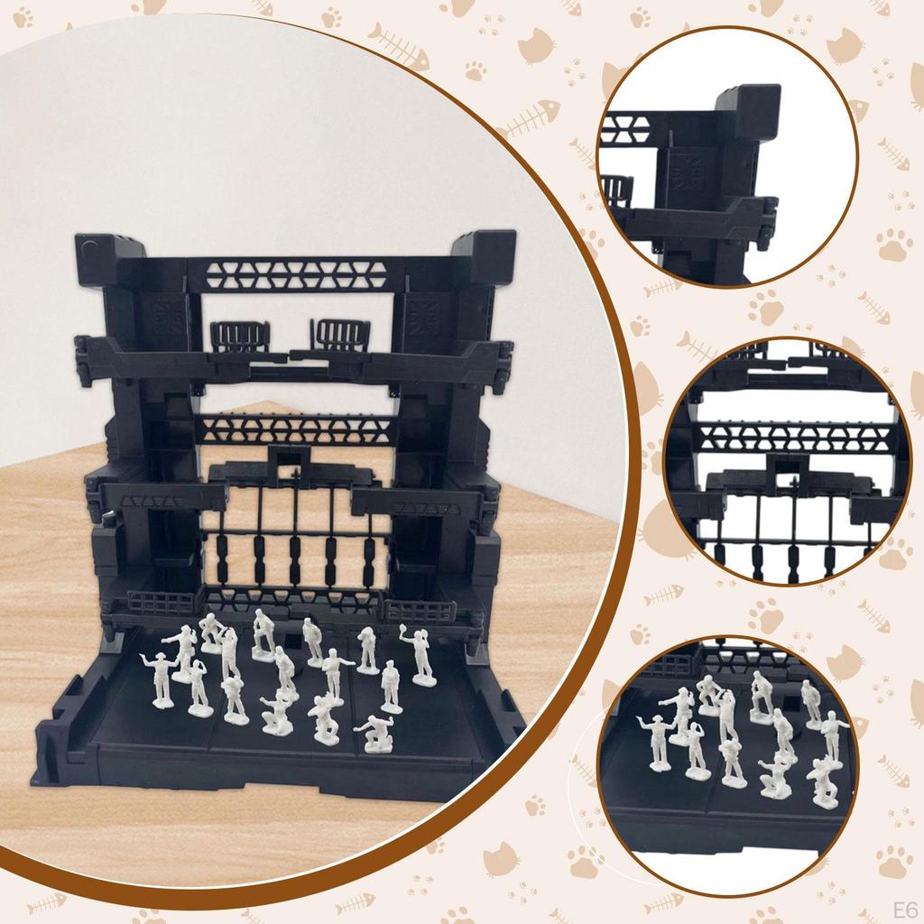 Action Figure Storage Rack for Toy Organization And Model Kits