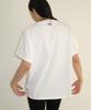 RONRON I Rr Applique Basic Fit T Shirt White