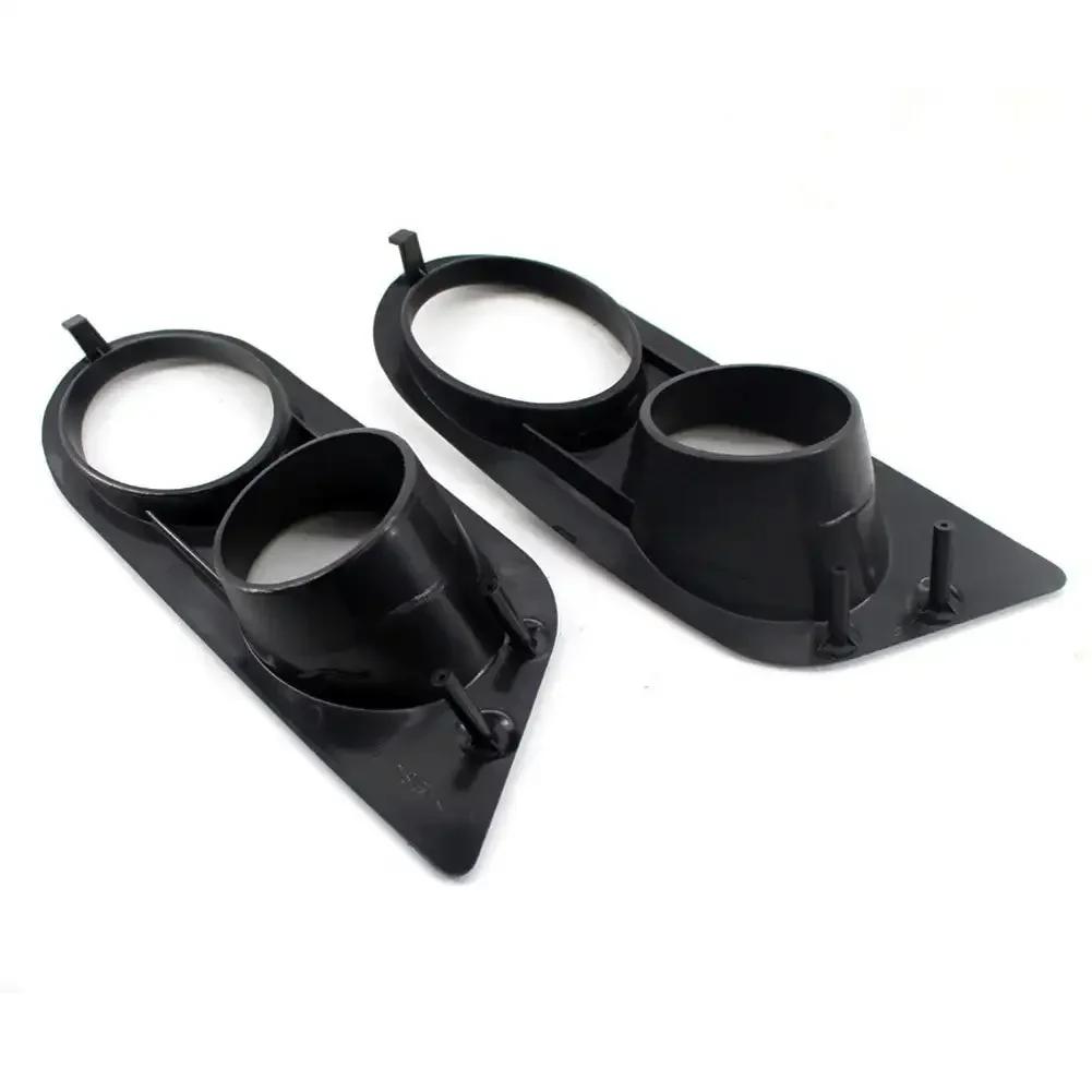 2PCS Car Front Bumper Grill Fog Light Cover Grille Trim Honeycomb Mesh For BMW E46 M3 2001 2002 2003 2004 2005 2006 Accessories