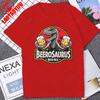 BeeroSaurus Zabawny Piwny Rex Dinozaur Design Koszulka Lata 80. 90. Styl Vintage Miłośnicy Piwa Unikalna Męska Koszulka Letnia Codzienna Damska Koszulka