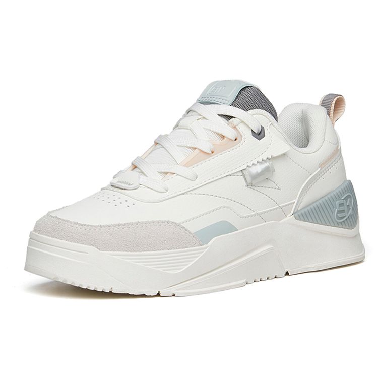 Anta Lifestyle Series Lightweight Low-Top Sneakers Women Sneakers White Blue 922238081-2