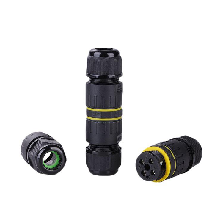 Onlyxing M20 4-Pin Outdoor Waterproof Connector, IP68 Rated for Lighting Accessories