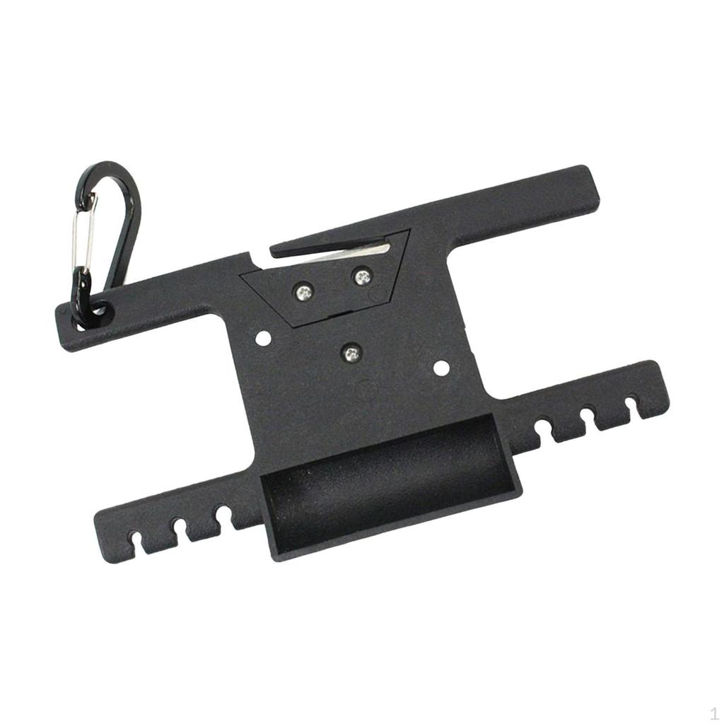 Paracord Enhetshållare Multifunktionell Upprullare med Karbinhake Organizer för