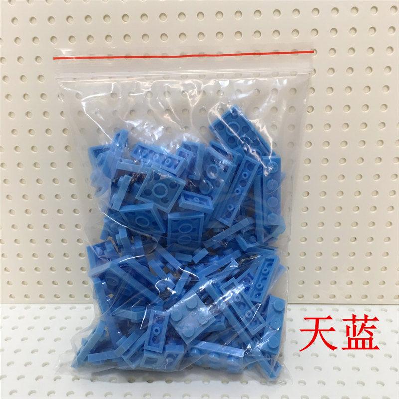 100pcs/lot Building Block thin bricks 8 size mixed 15 colors Compatible with brands Educational Toys for Children