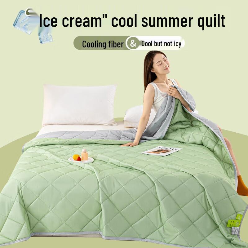 

Zuoyouzhuo Solid Color Cooling Summer Quilt 150x200cm