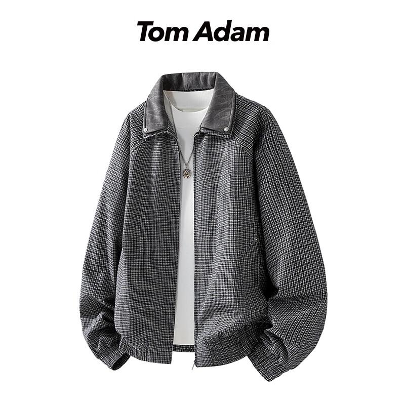 

TOM ADAM Men s American Flight Design Casual Jacket 4XL