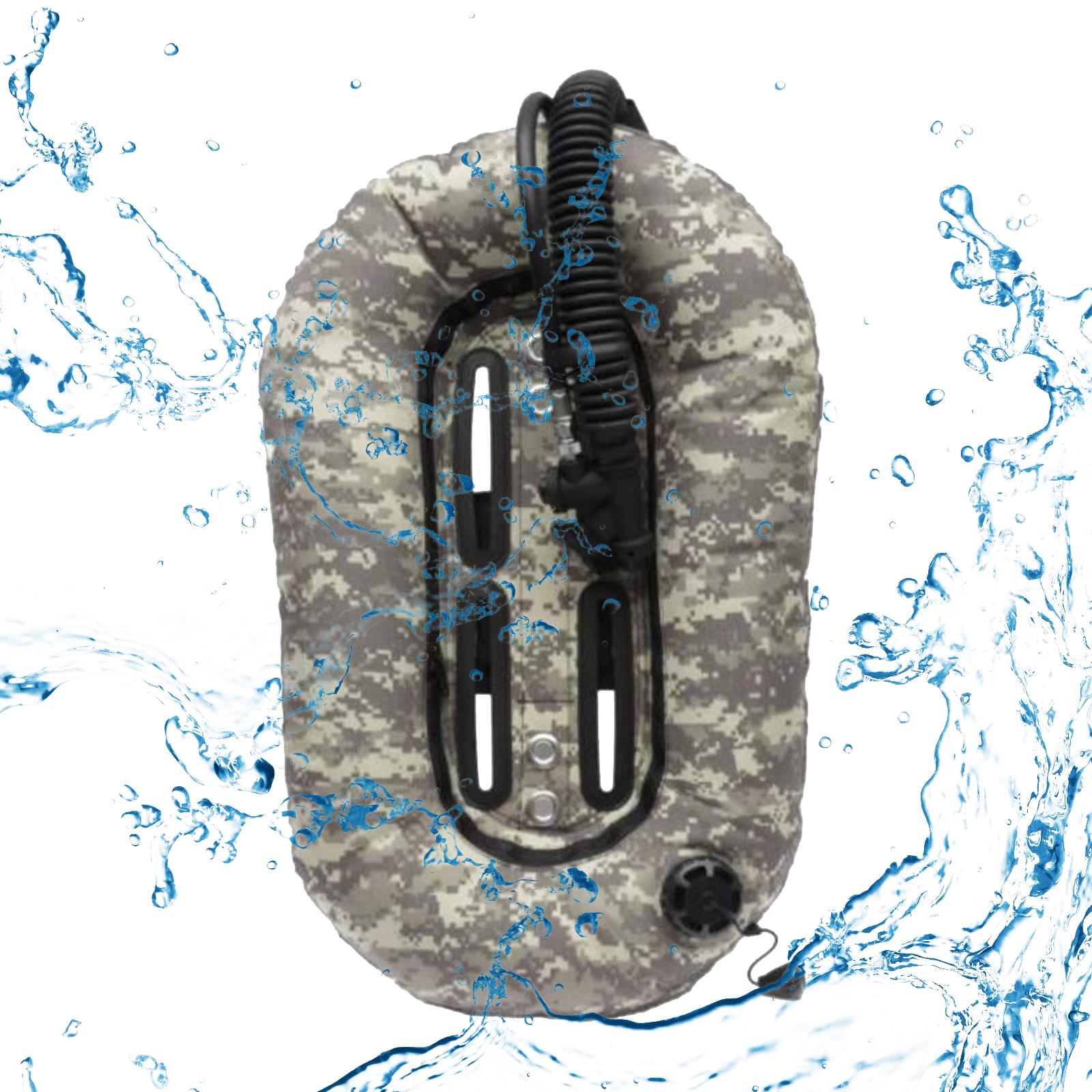 

30lbs Scuba Diving Snorkeling Donut Wing Single Tank BCD Buoyancy Compensator Tech Cylinder Freediving BCD Buoyancy Safety Gear