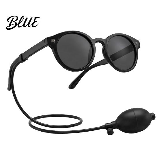 Daily Wear Prank Sunglasses Water Glasses Novelty Squirting Sunglasses Round Spray with Hidden Spray Fun Toy for Parties Funny Disguise 1pc