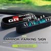 Mirror Surface Car Temporary Parking Plate Stop Signs Phone Number Plates For S2 Yaris Corolla Rav4 GR Auris Cruiser Prius JH2