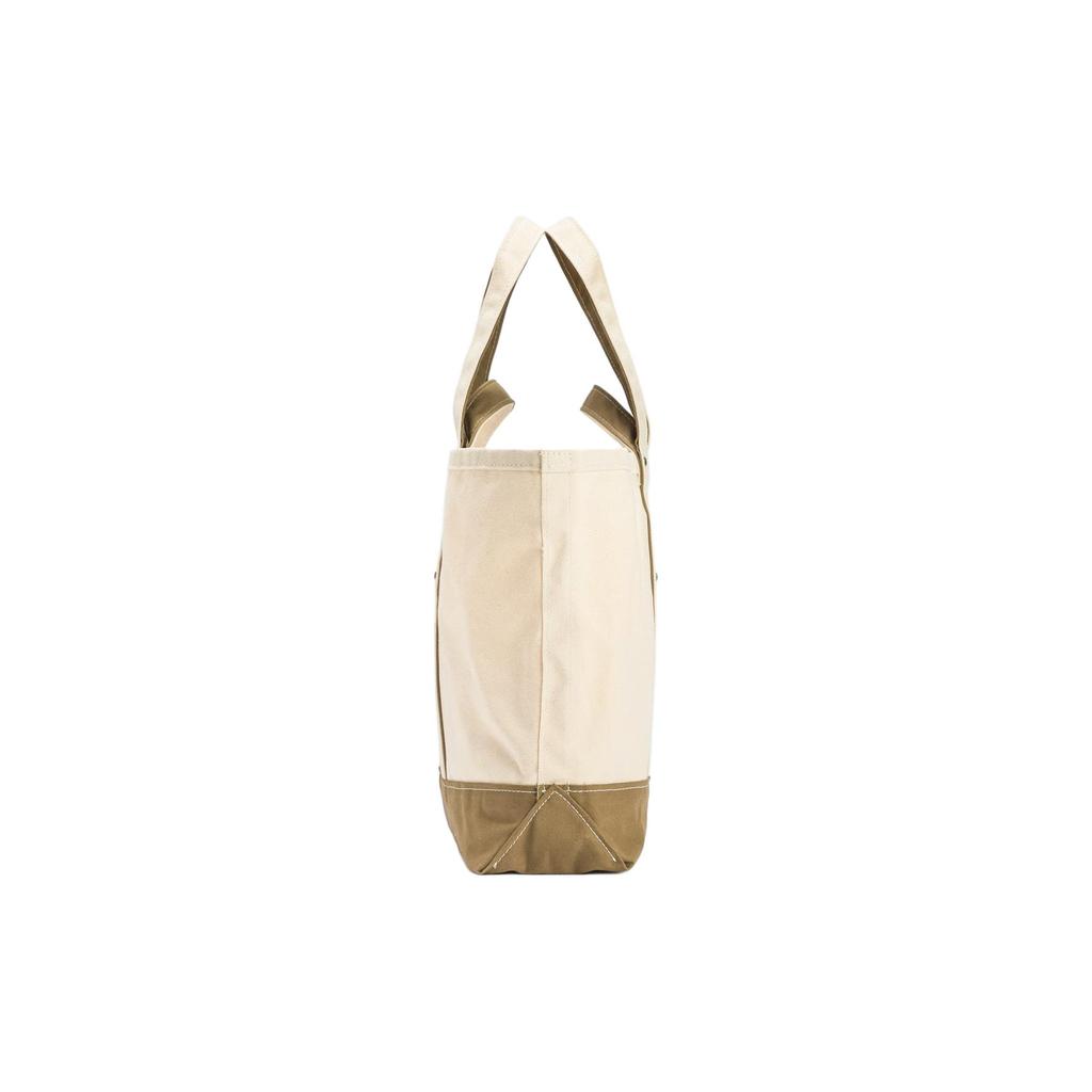 New HUMAN MADE Heavy Canvas Large Tote Bag Beige HM25GD031