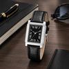 Simple Men's Watch Classic Roman Numerals Dial Leather Strap Analog Quartz Wrist Watches for Man Woman Business Dress Male Clock