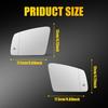 For Benz S-Class W221 10-13 Mirror Glass Heated Blind Spot Detection LH/RH Side