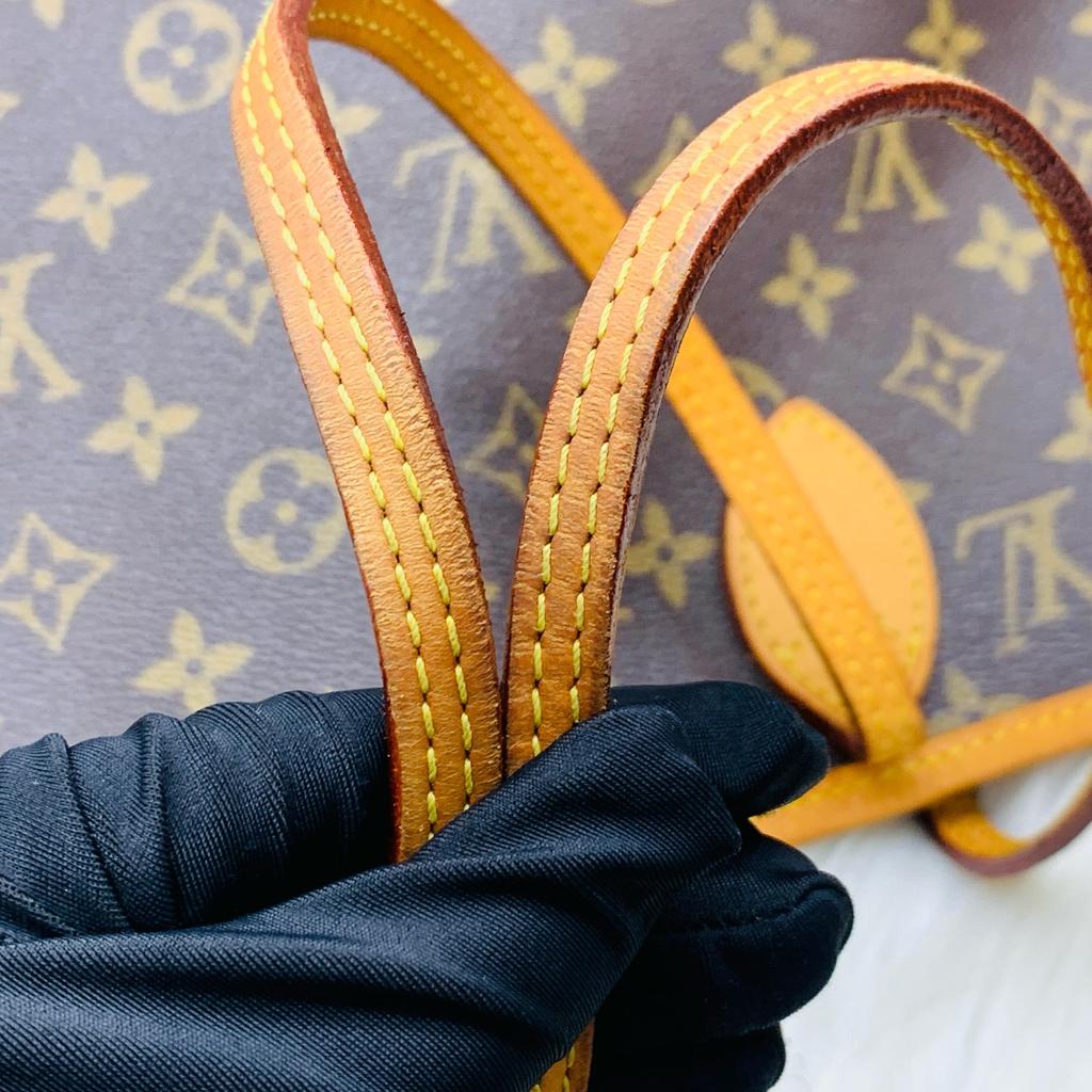 [Gebraucht] Louis Vuitton Neverfull MM 'Beige/Braunes Monogramm-Canvas' - Sehr Gut #Z9D5Z9