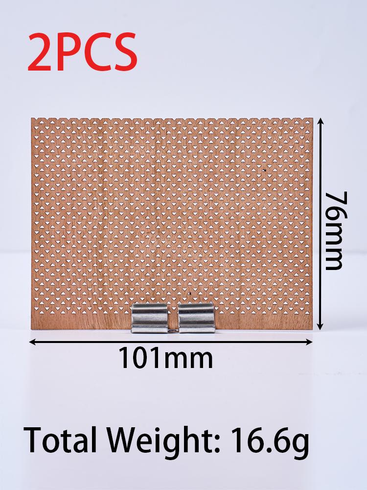 Große Flamme Holzkerzendochte mit Metallbasen Kerzenkerne Herstellungsmaterialien Natürliches Rechteckholz für DIY Sojawachskerzen