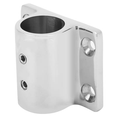 Marine Pipe Rectangular Base Stainless Steel Boat Tube Square Base Boat Hardware Accessories (22mm)